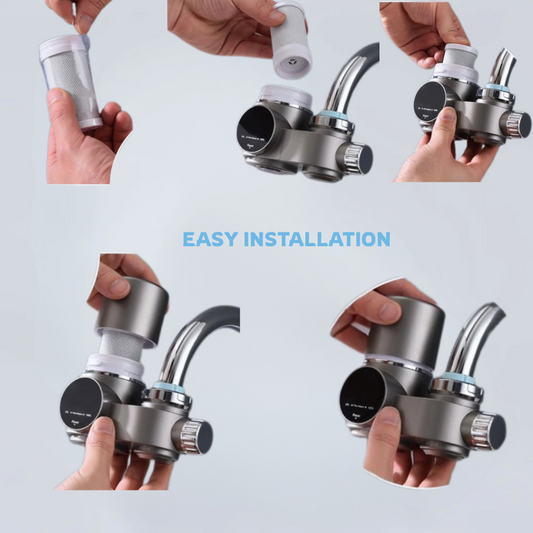 AQUESSENCE Digital Faucet Water Filter